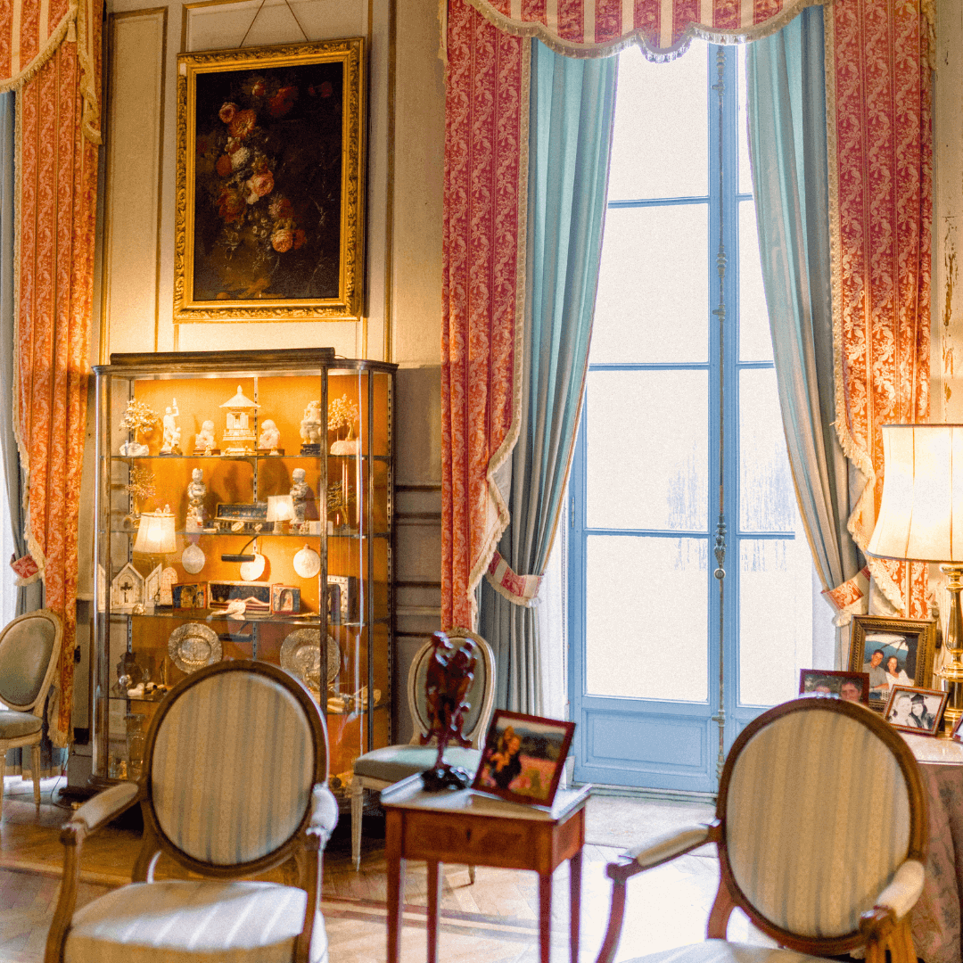 château Bonneval salon